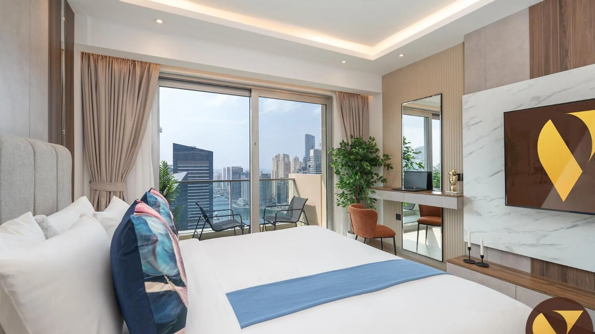 Vogue, 30Th Floor Luxury Stay At The Address Dubai Marina - Stunning Full Marina View, Private Balcony And Amazing Bathtub Overlooking The Marina